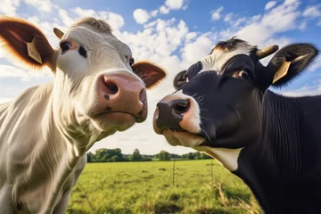 Foto op Plexiglas cows in a field © BetterPhoto