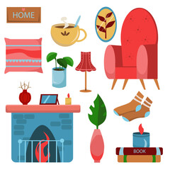 cozy winter home decor interior 