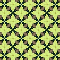 Wallpaper or background in bright yellow tones. Geometric patterns are suitable for patterned fabrics, bedsheets, tablecloths, curtains, floor tiles, etc.