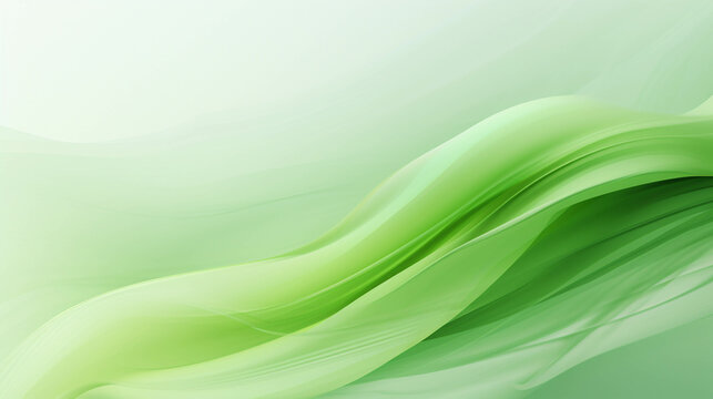 The background image is light green with beautiful curves that are pleasing to the eye.