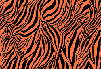 Seamless zebra texture, animal pattern, zebra skin.