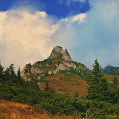 Fototapeta na wymiar Landscape Mountains, Ciucas, Transylvania, Romania