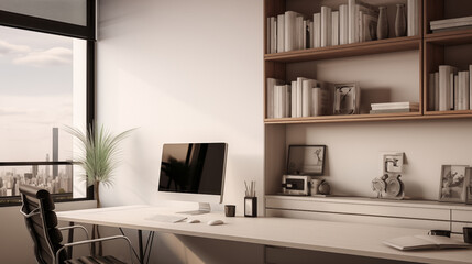 Interior design office minimal