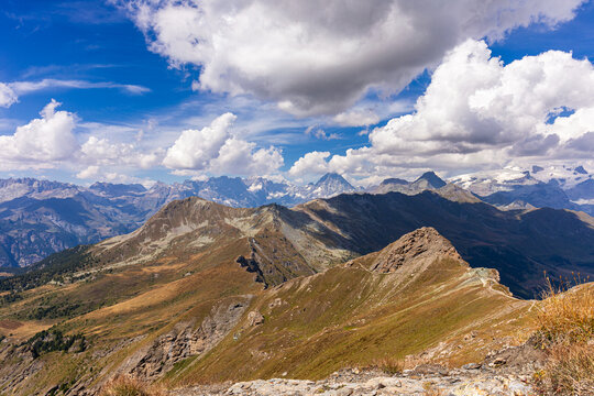 in vetta al monte zerbion