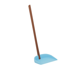 Dustpan 3d Icon Illustration