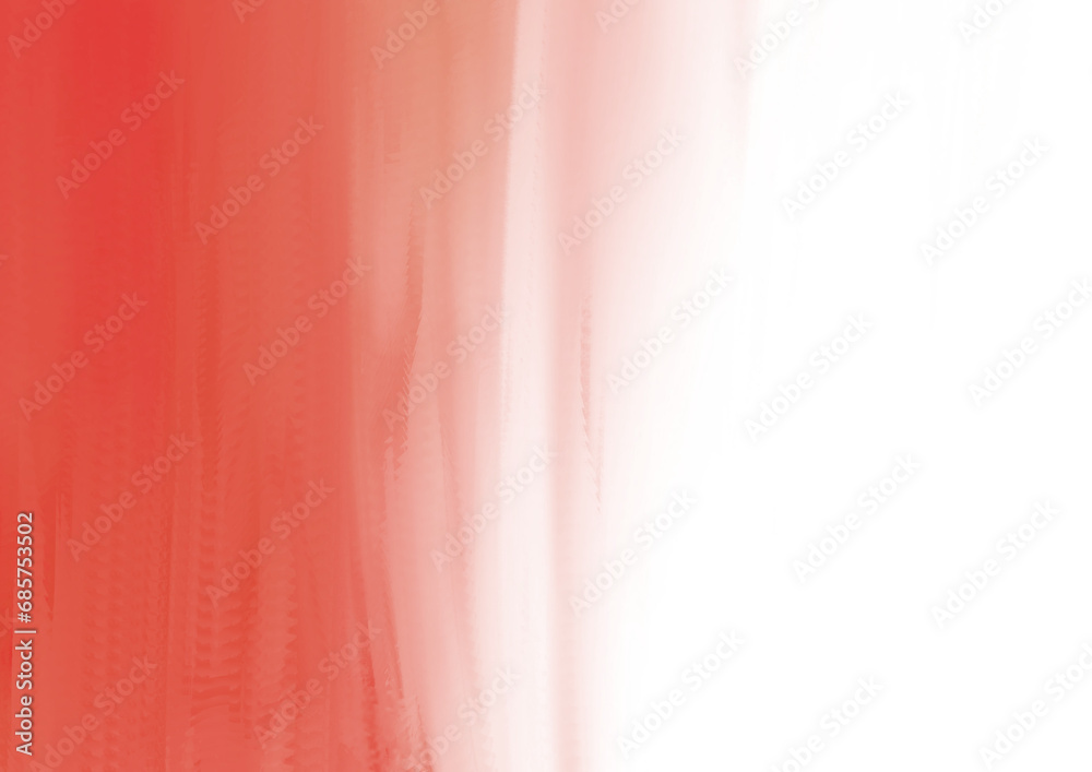 Wall mural red to transparent background gradient with oil painting texture with copy space for text