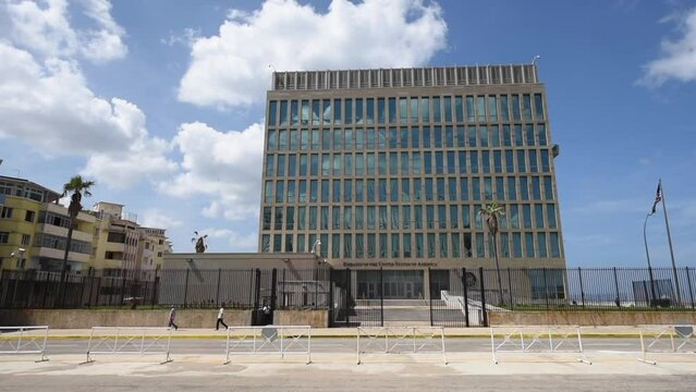 USA Embassy in Havana, Cuba. Architecture