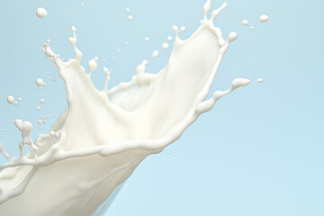 Milk Splash and drops