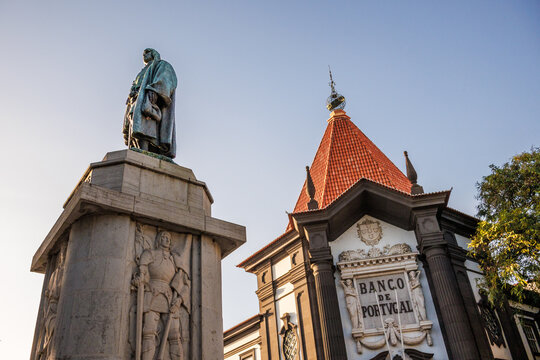 Monumento a Zarco - Funchal, Madeira