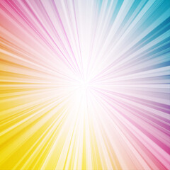 Abstract rainbow light background illustrations