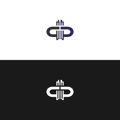 GD logo. G D design. White GD letter. GD, G D letter logo design. Initial letter GD linked circle uppercase monogram logo.