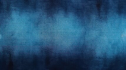 Fototapeta na wymiar dark blue midnight blue deep blue abstract vintage background for design. Fabric cloth canvas texture. Color gradient, ombre. Rough, grain. Matte, shimmer