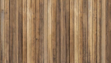 Brown wood panel repeat texture. Realistic timber dark striped wall background. Bamboo textured planks banner. Parquet board surface. Oak floor tile. Metal line shape fence	