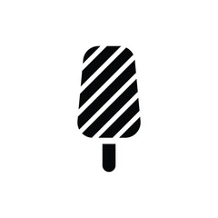 Ice cream minimalist vector simple editable