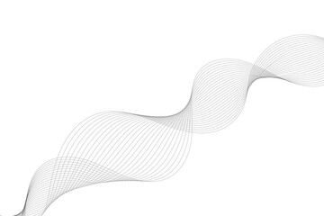 Vector abstract background with dynamic blue waves, lines, and particles.