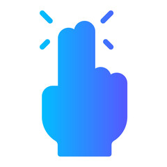 tap gradient icon