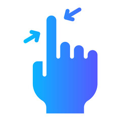 pinch gradient icon
