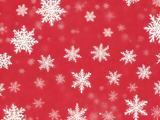 christmas background with snowflakes