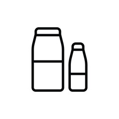 Milk simple vector minimalist editable