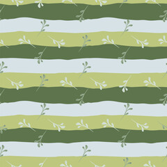 Ornate and organic, this seamless nature-inspired pattern blends doodle.