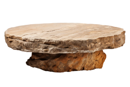 Mesa de piedra antigua.