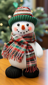 Socks and Snowflakes: Handmade Snowman Creation