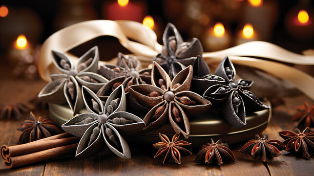 Anise Aroma: Zero-Waste Christmas Decorations with Natural Elegance