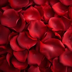 Naklejka premium Photo background of red petals