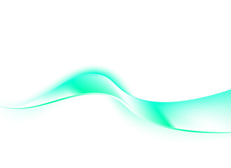 abstract blue wave transparent background