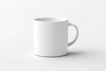 Obraz premium Elegant White Ceramic Mug