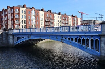 Dublino - Ponte ottocentesco Rory O'More da Victoria Quay