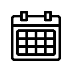 calendar line icon