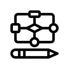 diagram line icon