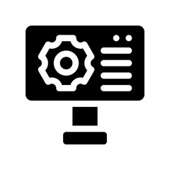 presentation glyph icon