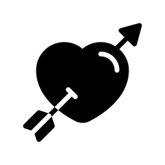 heart glyph icon