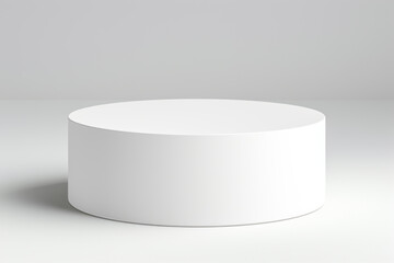 White round empty table on white wall background, mockup concept suitable for presentations such as product or product display.
abstract - obrazy, fototapety, plakaty