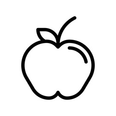 apple line icon