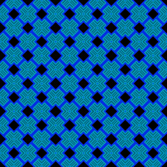 Fototapeta premium Multi color seamless abstract pattern. Background and backdrop. Multi Colored. Colorful ornamental design. Colored mosaic ornaments. Vector graphic illustration. EPS10.