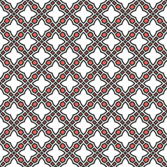 Obraz premium Multi color seamless abstract pattern. Background and backdrop. Multi Colored. Colorful ornamental design. Colored mosaic ornaments. Vector graphic illustration. EPS10.