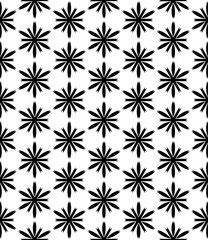 Black seamless abstract pattern. Overlay for background and backdrop. Ornamental design. PNG graphic illustration with transparent background.