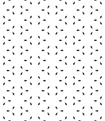 Black seamless abstract pattern. Overlay for background and backdrop. Ornamental design. PNG graphic illustration with transparent background.