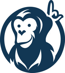 Monkey Face Vector