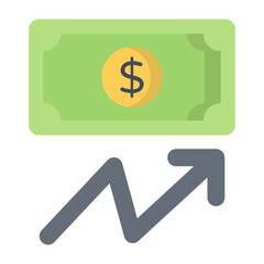 Macroeconomy Flat Icon