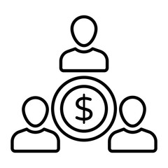 Consumer Outline Icon