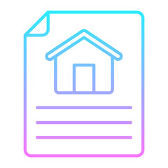 Current Account Gradient Icon