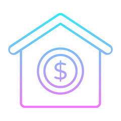 House Gradient Icon