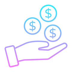 Subsidy Gradient Icon