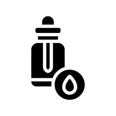 essential oil glyph icon