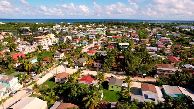 DFC Drone Hyperlapse of in San Pedro Island Belize