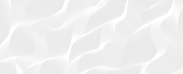 Abstract horizontal vector background with luxury white line pattern (striped texture). Premium design template for business banner, formal backdrop, wedding catalog prestigious voucher, invite